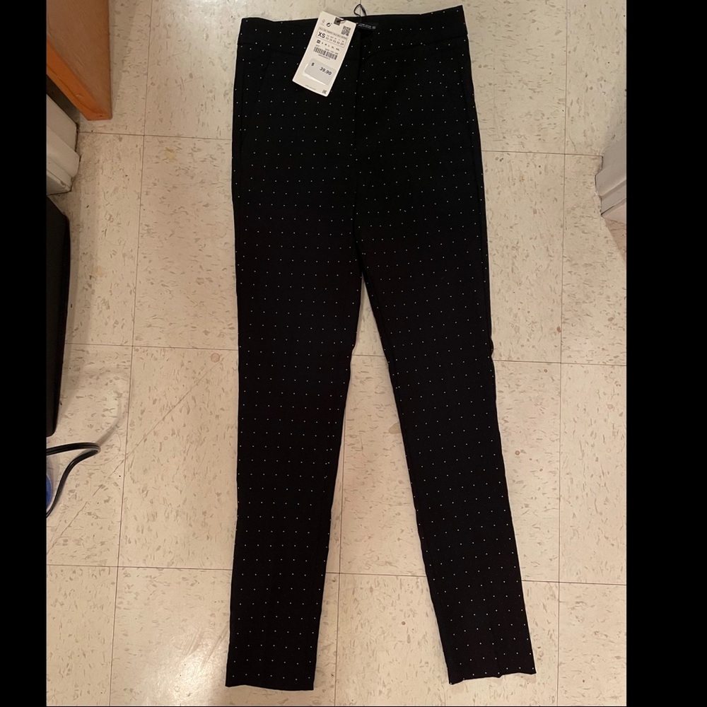 BRAND NEW Zara Dotted Slacks